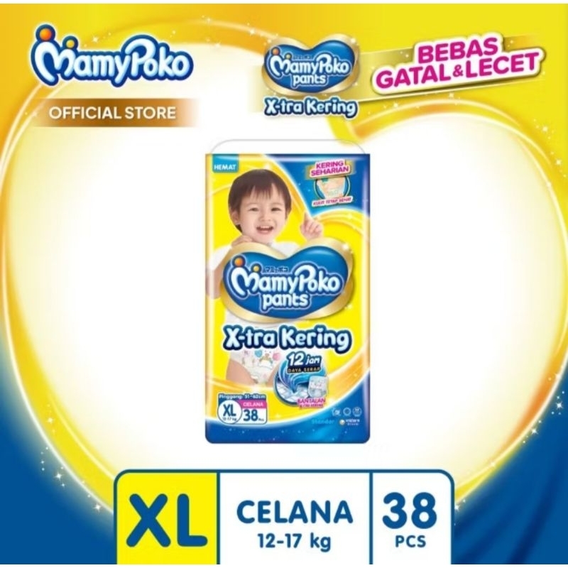 MAMY POKO XTRA KERING XL38 POPOK CELANA
