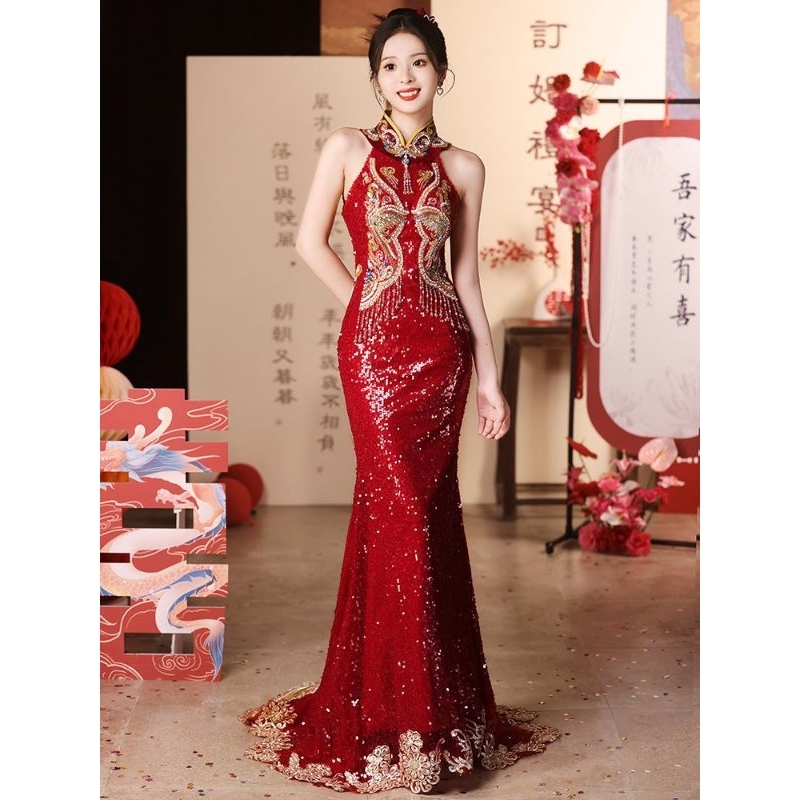 Party Dress Import, Qipao Dress, Sangjit Dress, Dress Pertunangan