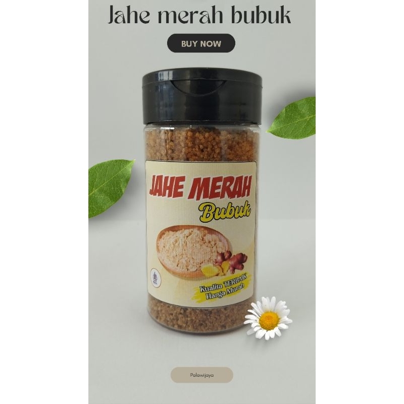 

Jahe Merah Bubuk Kemasan Botol 100ml