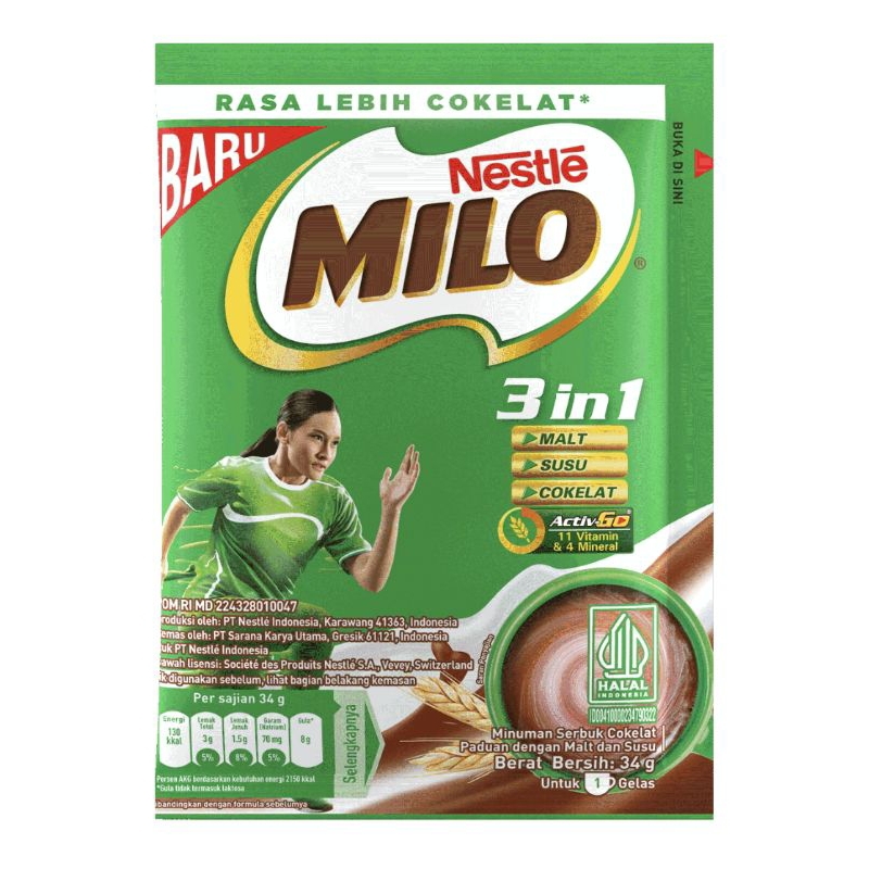 

Minuman Coklat All Variant Per Sachet