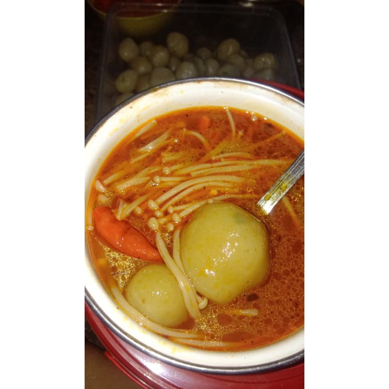 

cilok kuah pedas