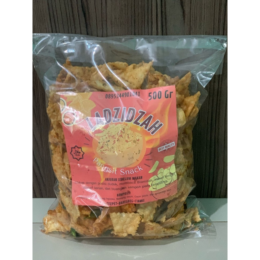 

KRIPIK PANGSIT 500GR PEDAS DAUN JERUK & DAUN BAWANG