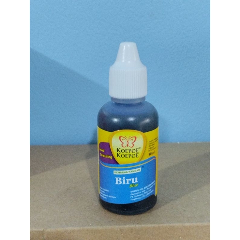 

Pewarna Makanan Kupu Kupu Warna Biru 30 ml