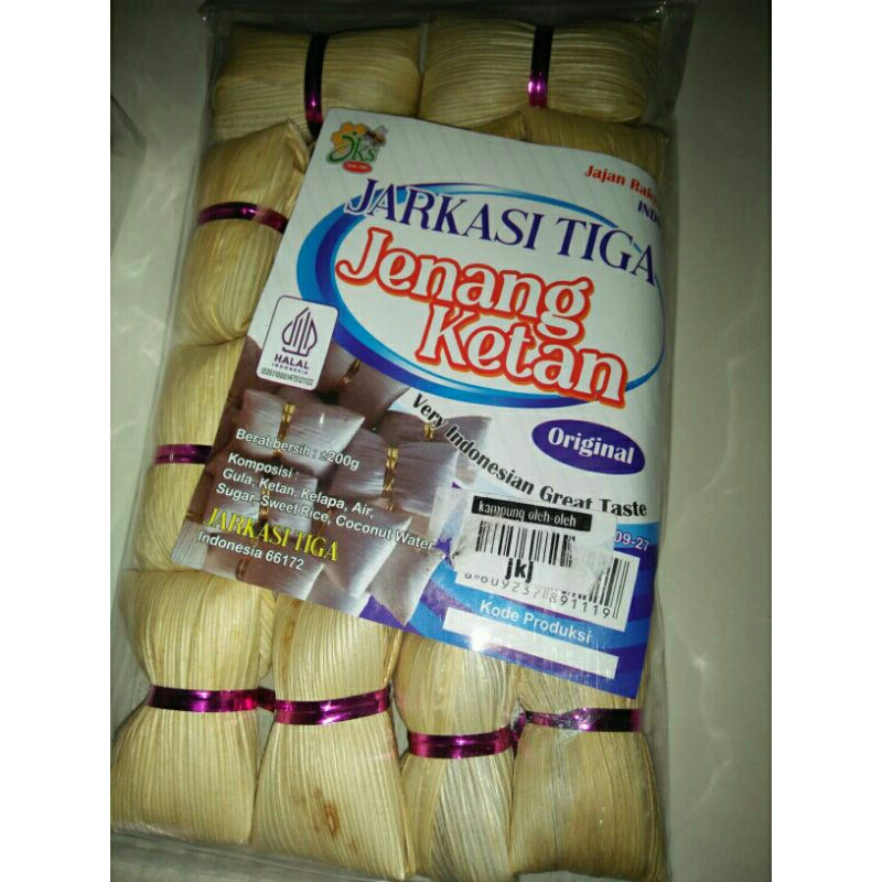 

Jenang Ketan Jarkasi Original 200Gram