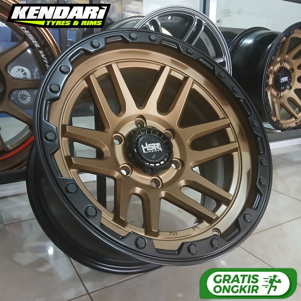 Velg Offroad Mobil Fortuner Pajero Triton Hilux Ring 17 HSR MC-803 R17