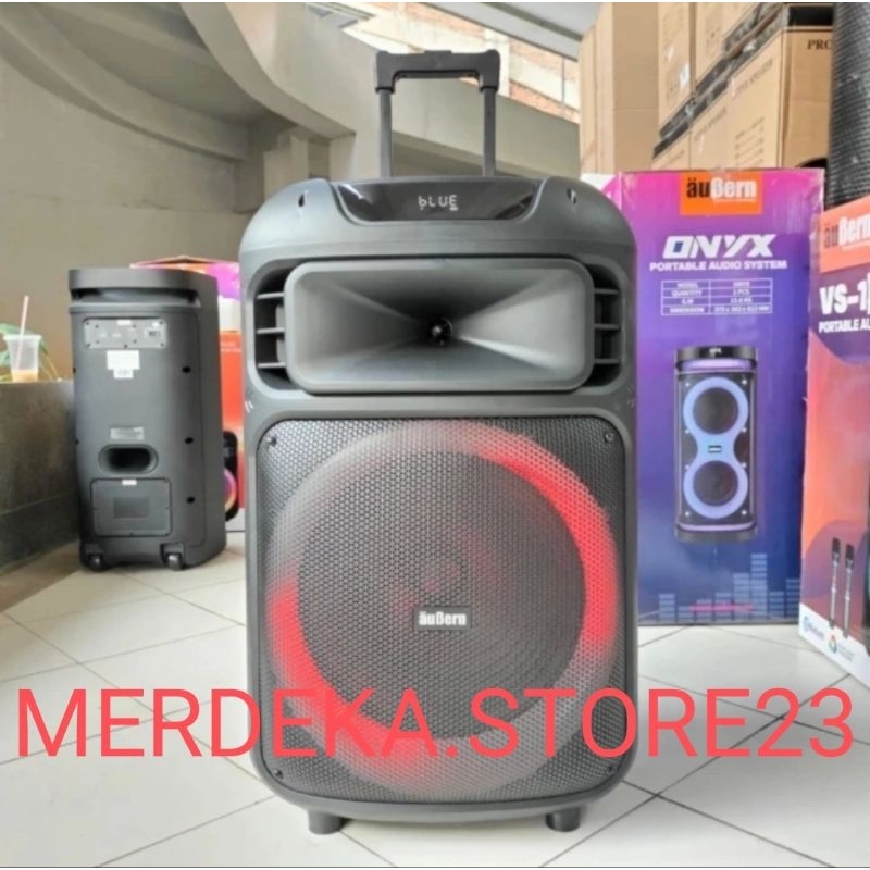 NEW Speaker Portable 15 Inch AUBERN VS-15 | auBern VS 15 Original | Audio System Active Bluetooth | 