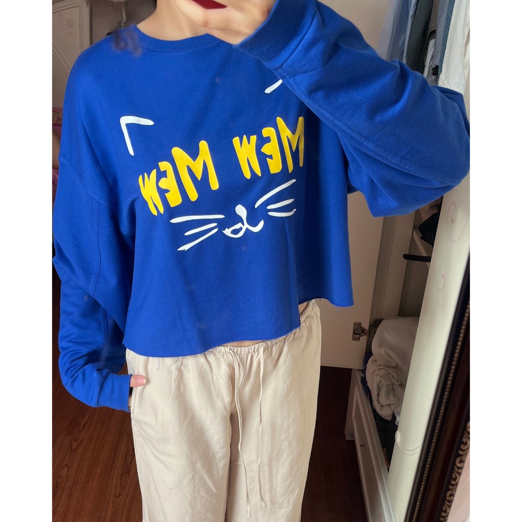 Crop sweater from Colorbox