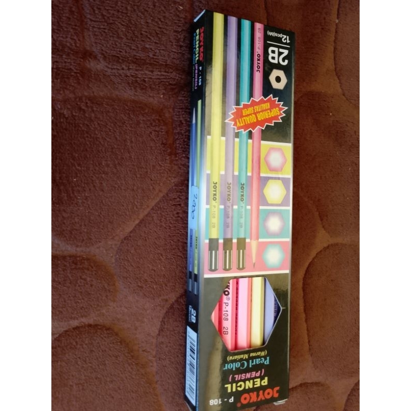 

pensil 2B merek JOYKO isi 12 pcs