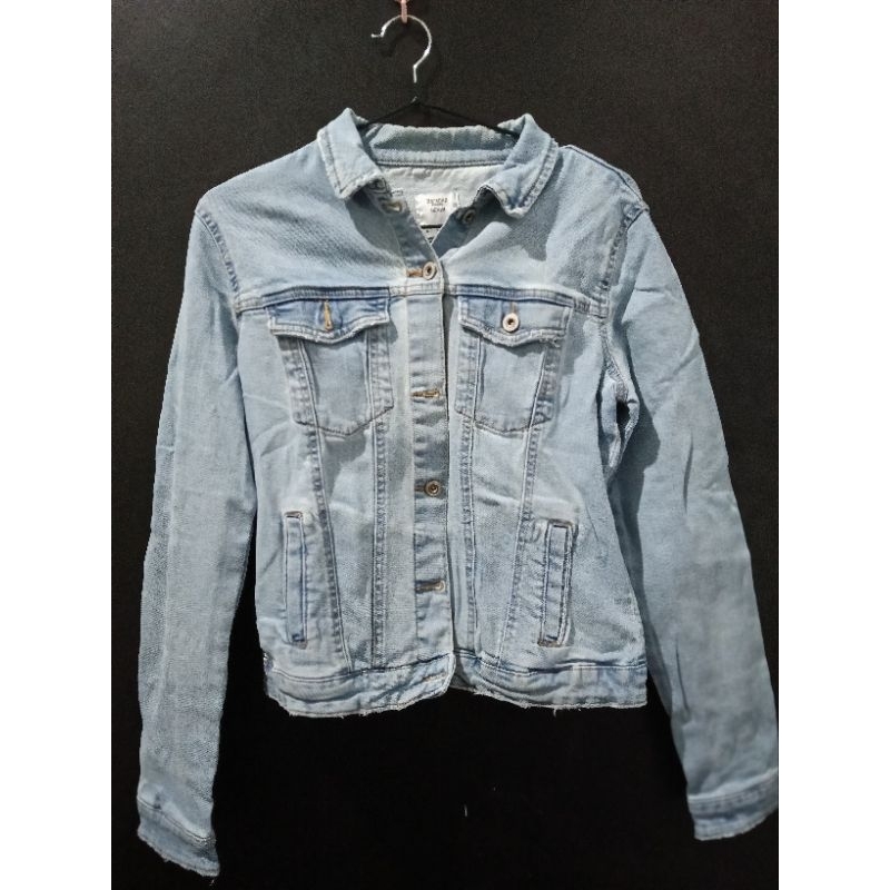Preloved Jacket Denim Bershka