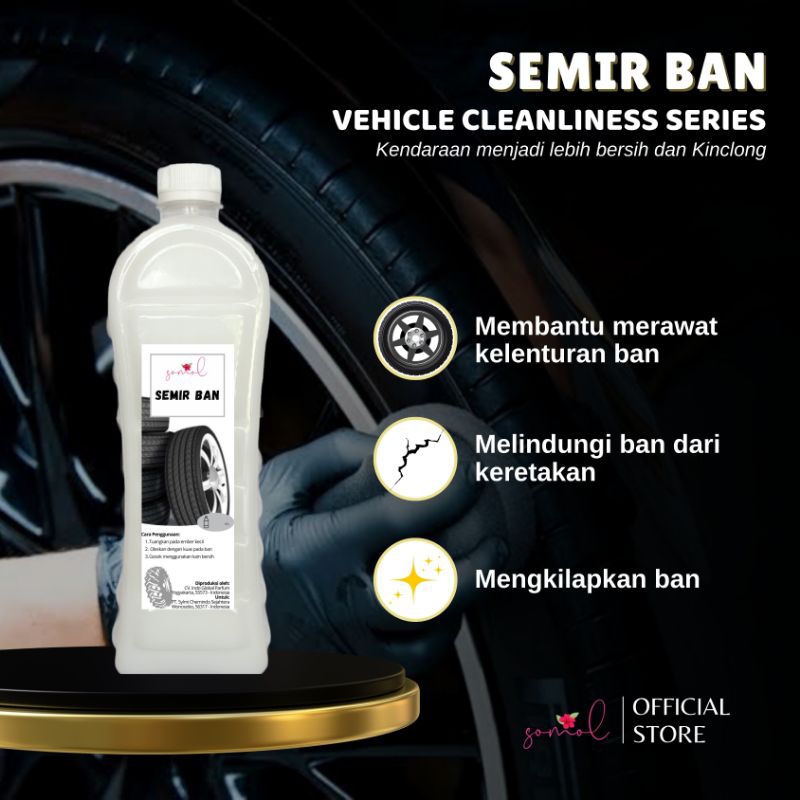 SOMOL SEMIR BAN 1Liter - SEMIR BAN / PENGKILAP BAN