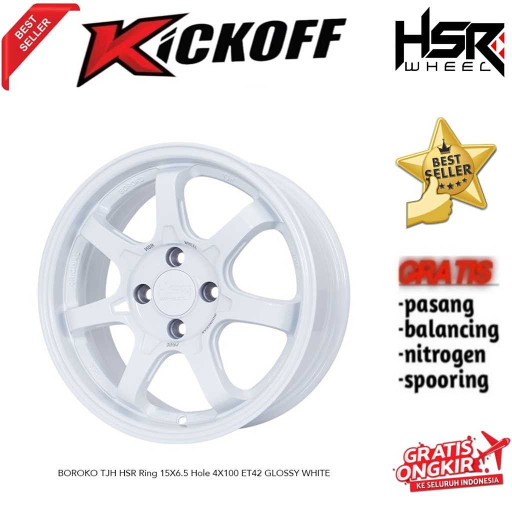 PROMO VELG HSR TE37 R15 UNTUK MOBIL BRIO AYA AYLA SIGRA DLL HSR BOROKO TJH