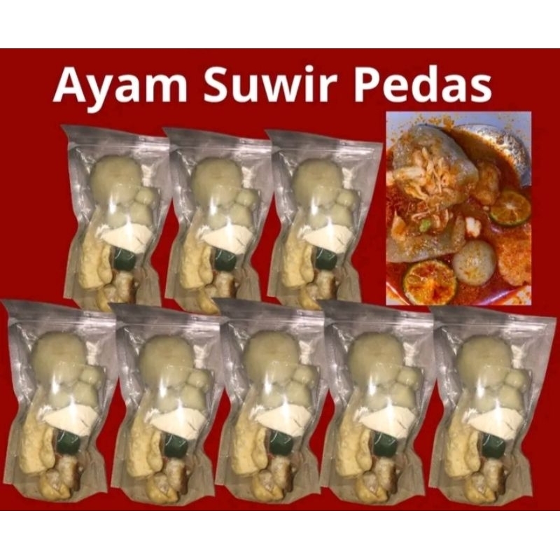 

PAKET 3 BUNGKUS BASO ACI AYAM SUWIR PEDAS (PO)