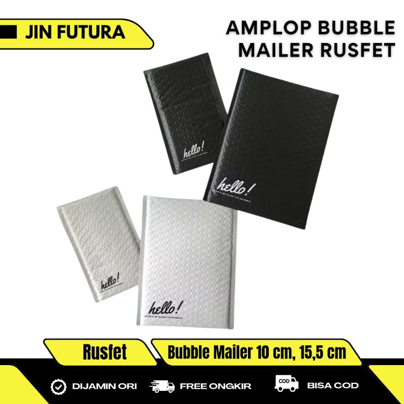 

Rusfet - Amplop Bubble Mailer Envelope Bubble Warp Rusfet Premium