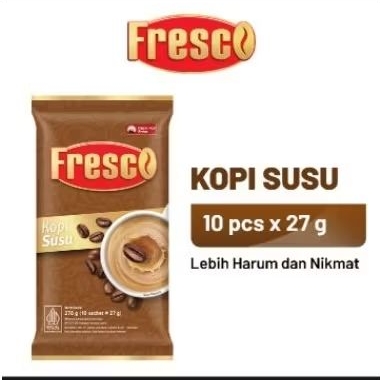 

FRESCO Kopi Susu isi 10 sachet × 27 gram