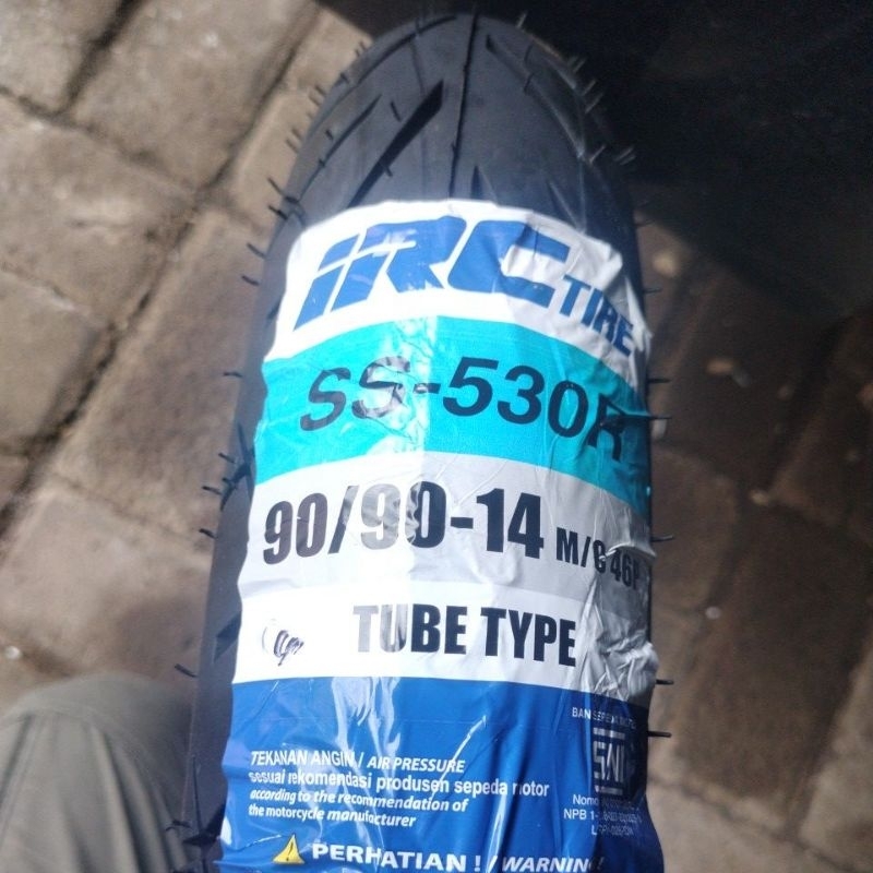 ban luar IRC l 90/90-14 untuk motor matic belakang beat, Vario, Scoopy,Mio j, Mio soul, Mio m3