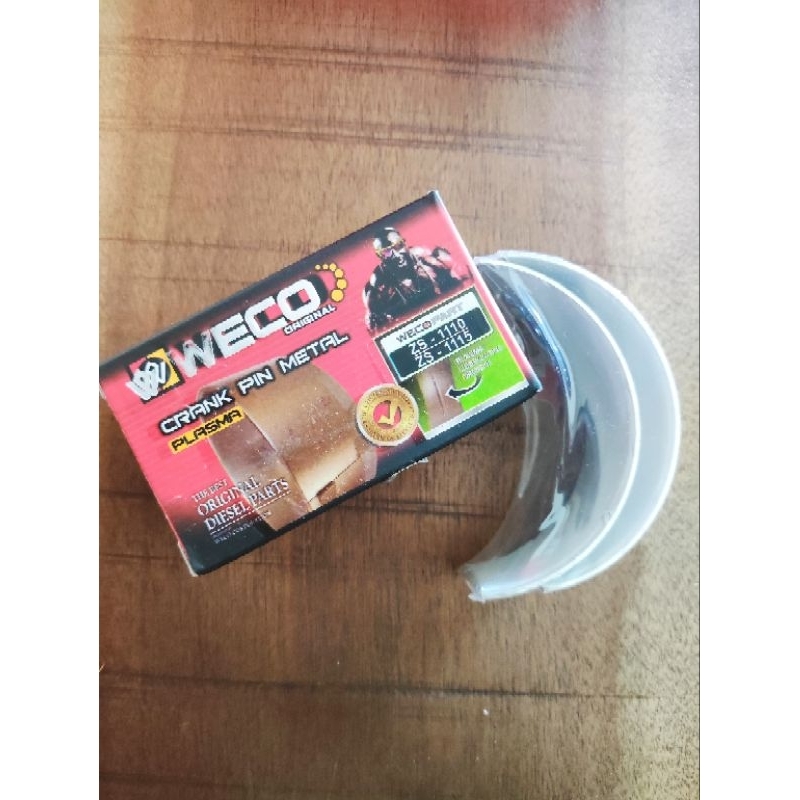 crank pin metal plasma weco original asli 20 24 PK zs1110 zs1115 STD standart