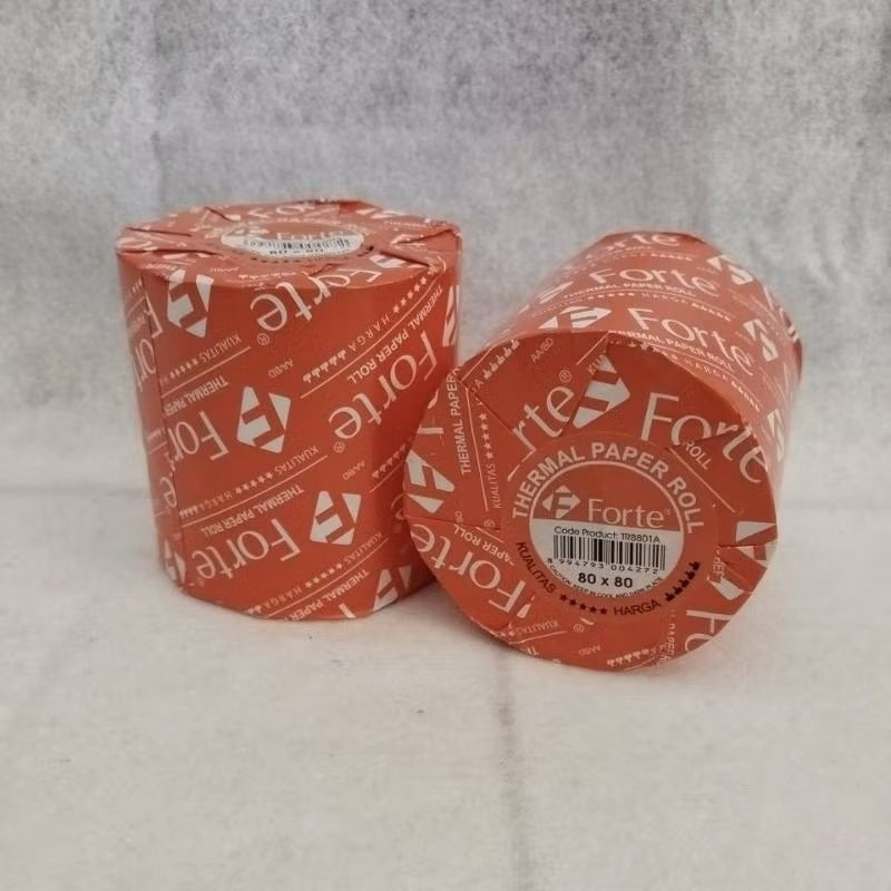 

Kertas Thermal / Kertas Struk Kasir Forte 80x80