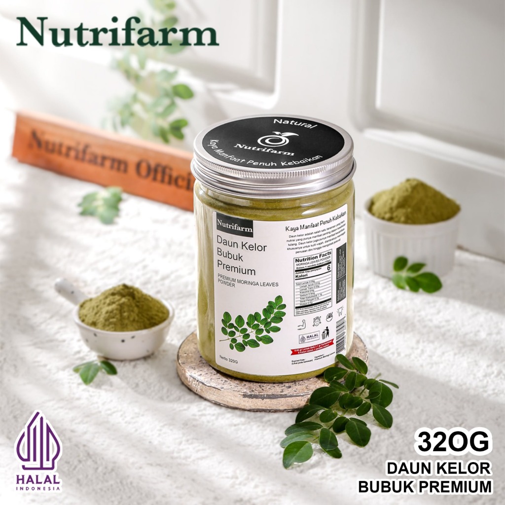 

Nutrifarm Daun Kelor Bubuk 250 gr 320 gr
