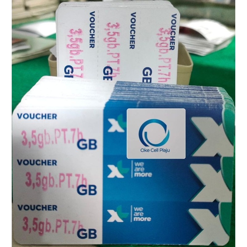 voucher XL 3.5GB 7hari