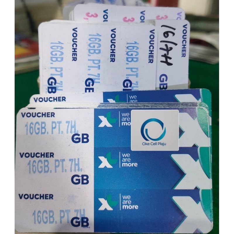 voucher XL 16GB 7hari