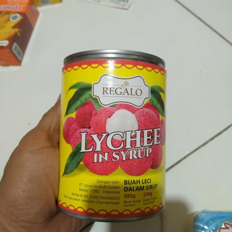 

Lychee In sirup/buah leci dalam sirup