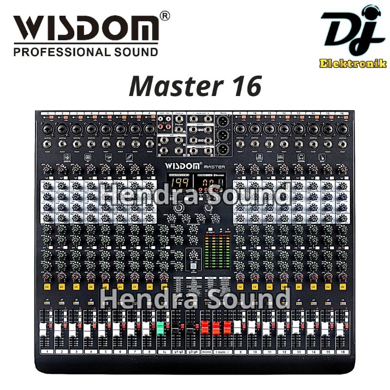 WISDOM MASTER 16 / MASTER16 - Mixer Analog (16 channel)