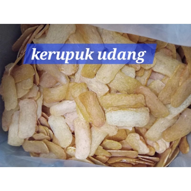 KERUPUK UDANG MENTAH 1 KG