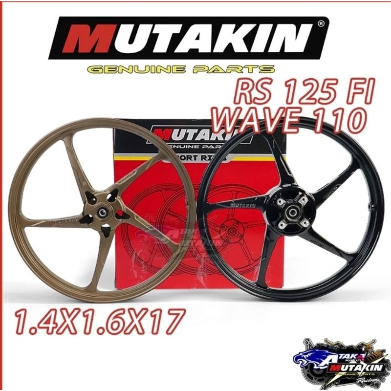 Velg mutakin sp500 double disc supra x 125,blade 125.