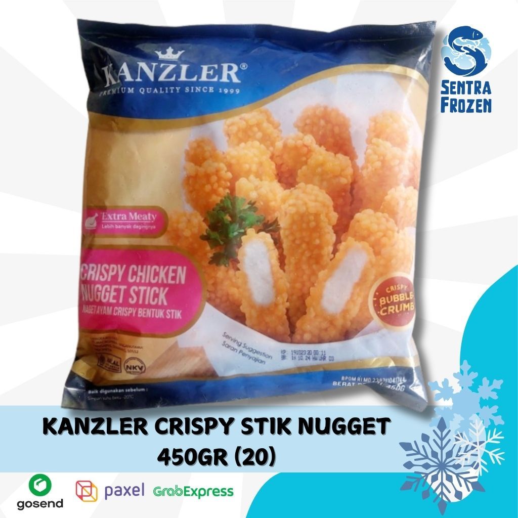 

KANZLER CRISPY STIK NUGGET 450GR (20)