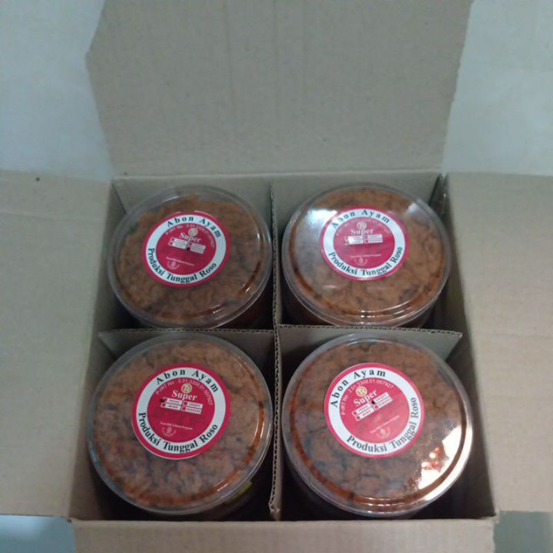 

Abon tunggal roso ples 1box (isi12)