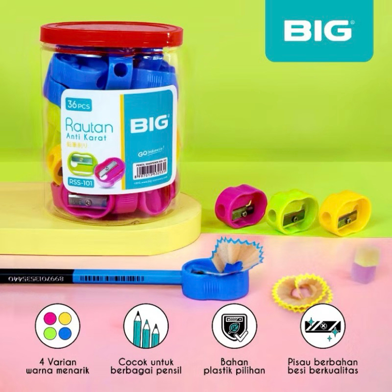 

Rautan orotan pensil BIG ecer 1pcs murah rss-101