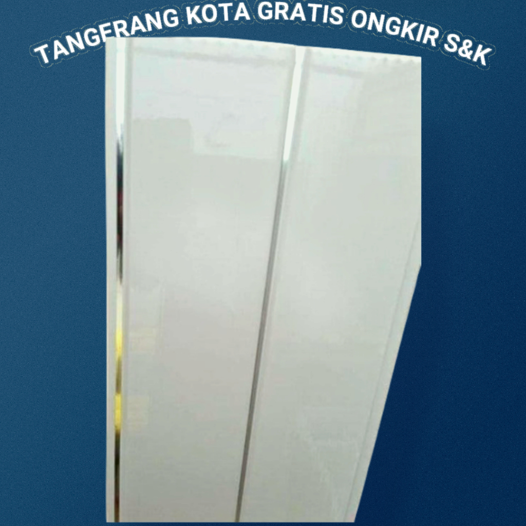 plafon pvc 4 meter 1 dus   ‎ ‎ ‎ ‎