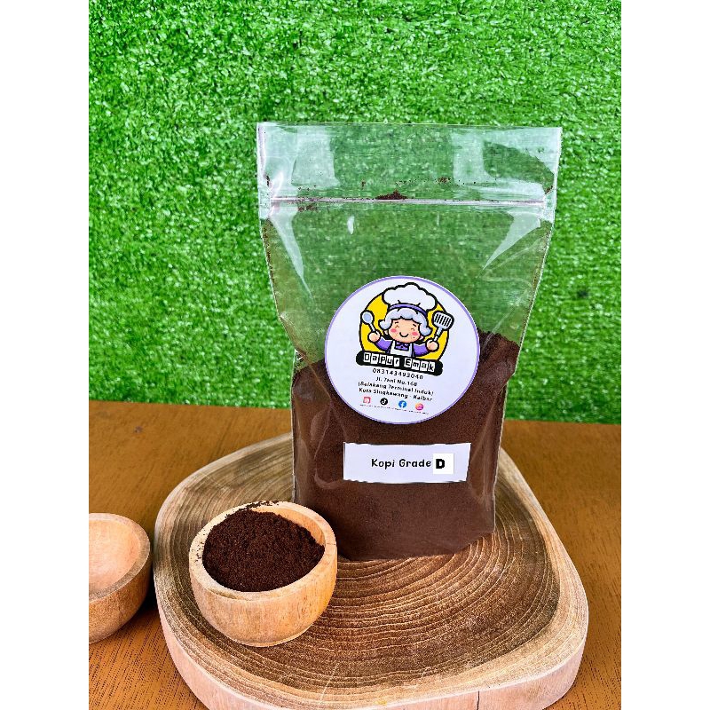 

Kopi Hitam Emas Grade D 500gr