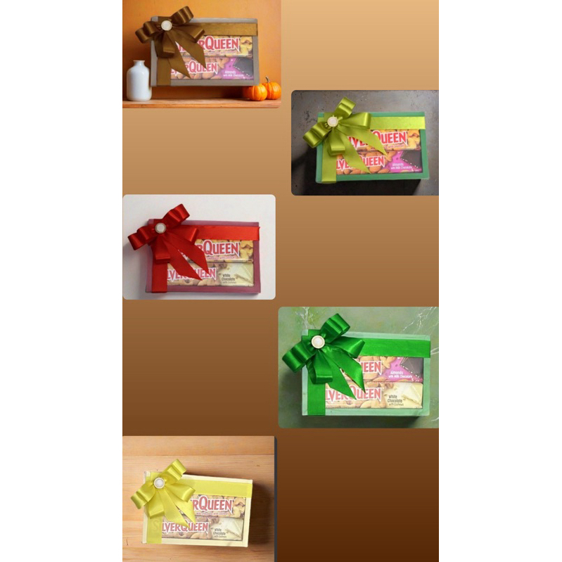 

COKLAT HAMPERS SILVERQUEEN || COKLAT KADO PITA KADO (FREE KARTU UCAPAN KOSONG)