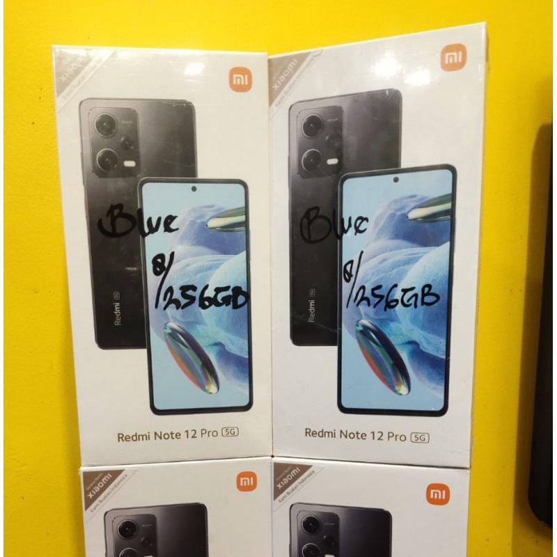 Xiaomi Redmi Note 12 Pro 5G 8/256 Blue BNIB Garansi Resmi Indonesia