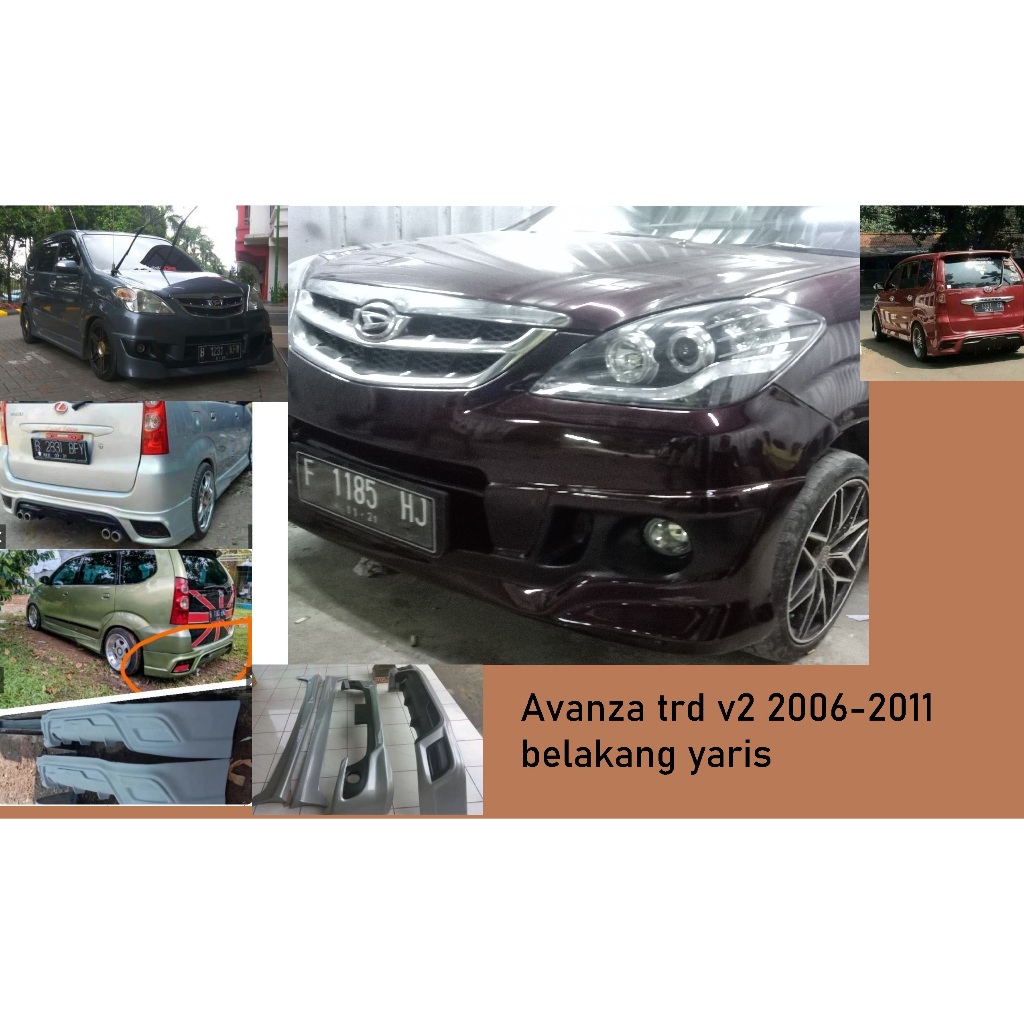 bodykit avanza lama 2006-2011