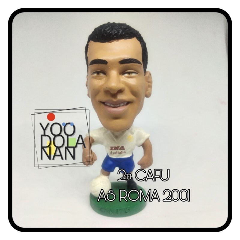 2# CAFU - AS ROMA 2001 CORINTHIAN PROSTARS FIGURE PEMAIN BOLA