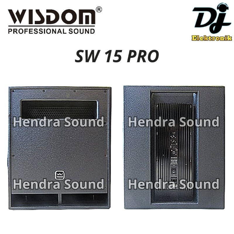 WISDOM SW 15 PRO / SW15 PRO - Speaker Subwoofer Aktif (15 inch)