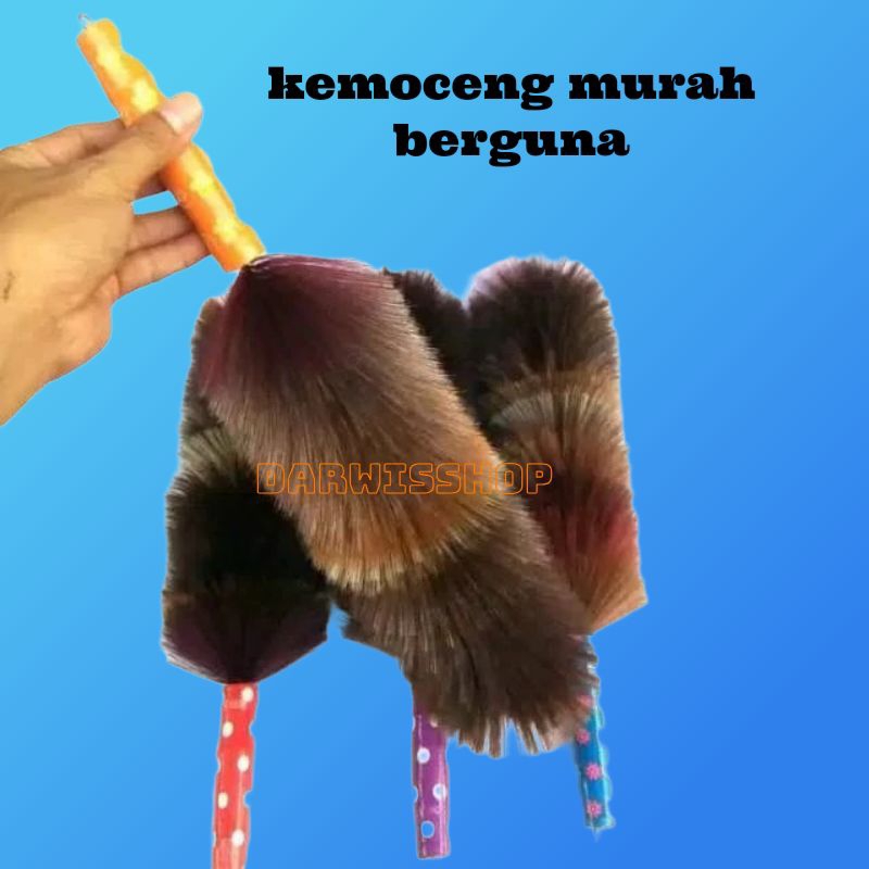 kemoceng bulu sintetis / kemoceng debu / kemoceng mobil