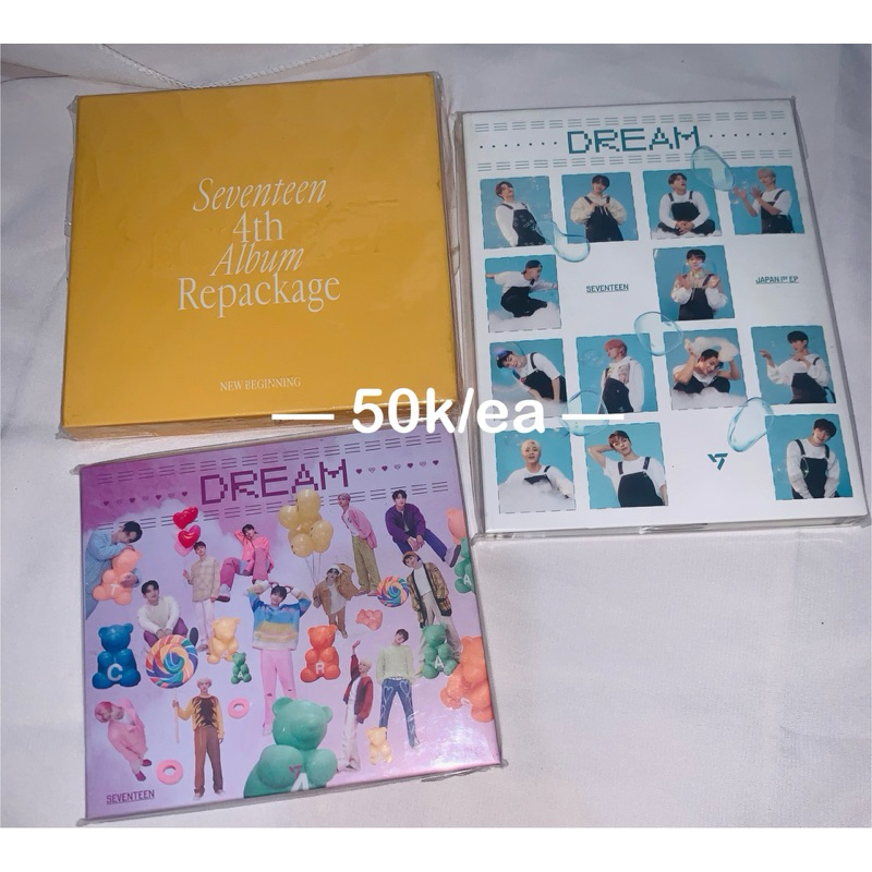 SEVENTEEN SECTOR17 NEW BEGINING DREAM CARVER DREAM LIM C