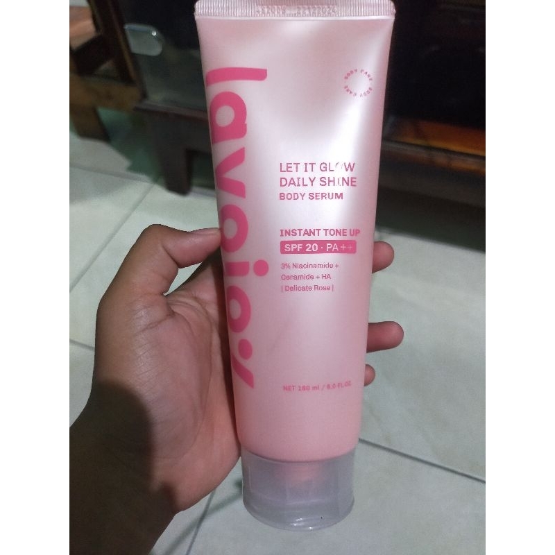 lavojoy tone up body serum preloved