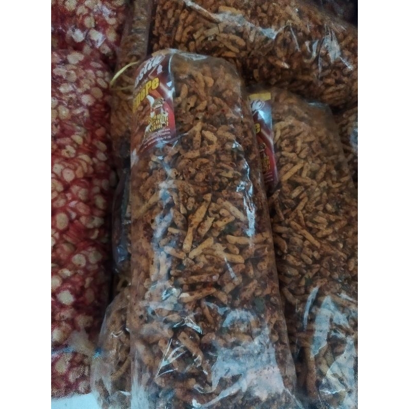 

Basreng 1 Kg Pedas dan daun jeruk
