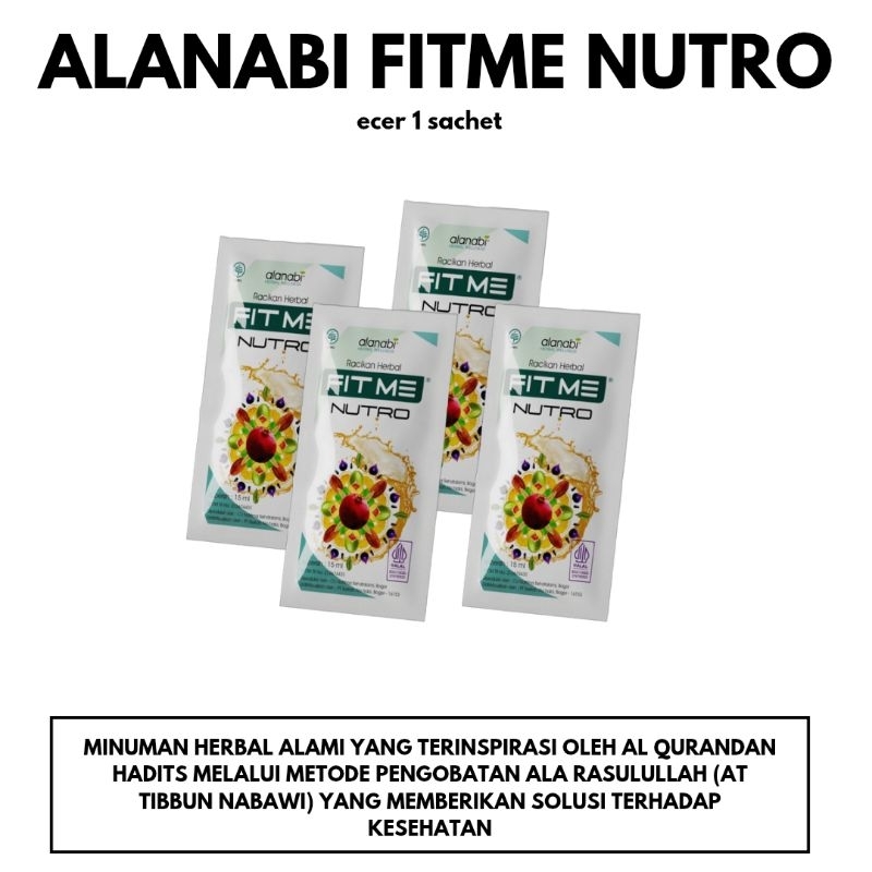 

Alanabi Fit Me Nutro - Alanabi Minuman Herbal Alami
