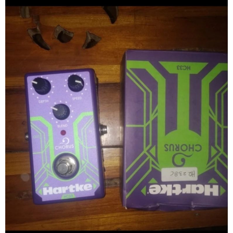 efek gitar/bass hartke hc 33 chorus pedal