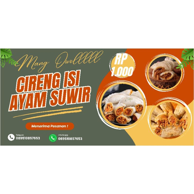 

cireng isi ayam suwir