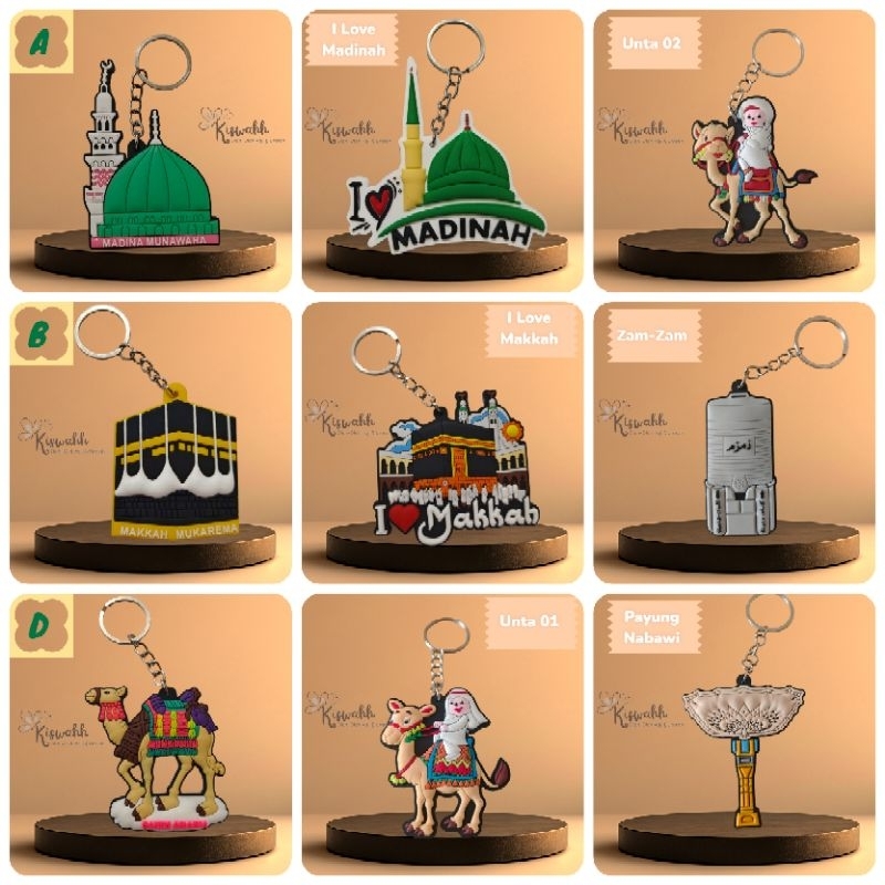 Gantungan Kunci / Ganci Oleh Oleh Haji dan Oleh Oleh Umroh