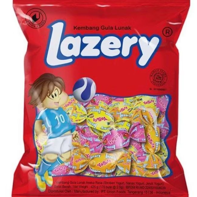 

permen LAZERY sak Besar Lesery Sugus kembang gula lunak lazeri Laseri