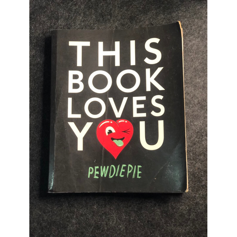 (Preloved) Buku - THIS BOOK LOVES YOU (Pewdiepie)