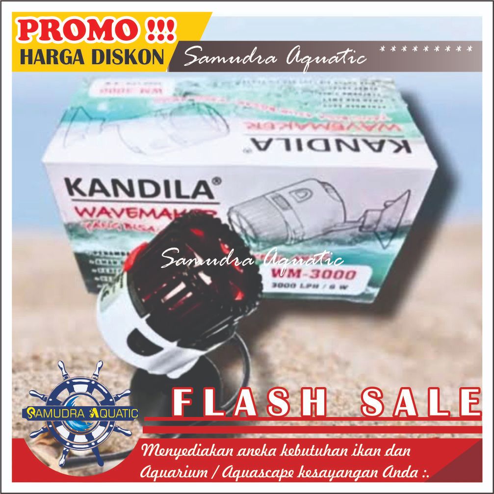 Pompa Mesin Wave Maker | Wave Maker KANDILA | Pembuat Arus Ombak Air Aquarium | Wave Maker WM