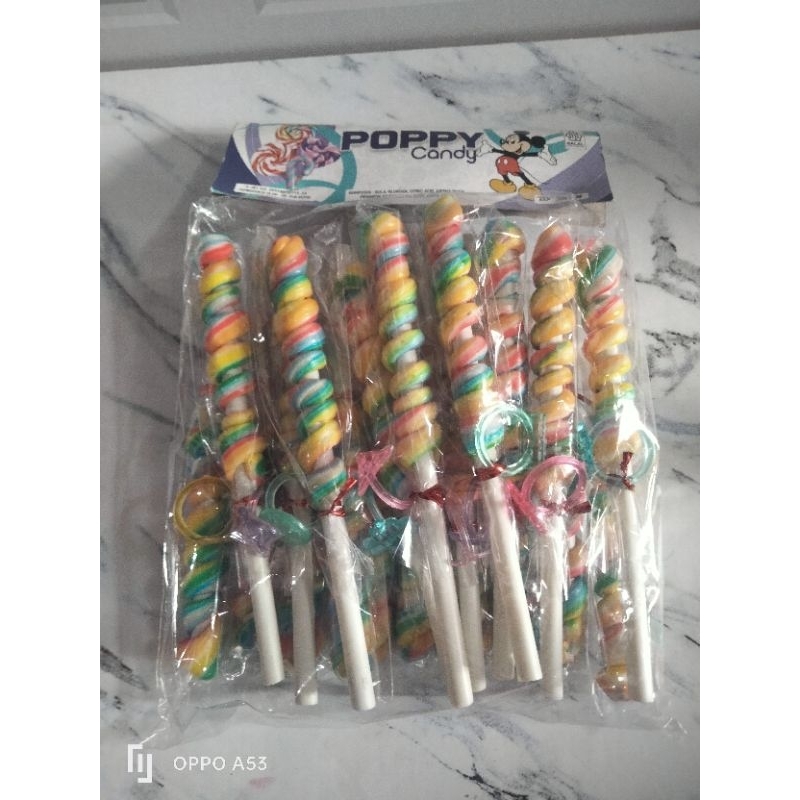

Permen lollipop pelangi satuan- AnggunYusuf Collections